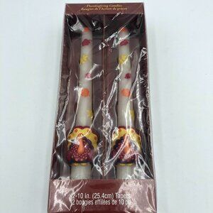 American Greetings Guild House Thanksgiving Turkey 10 inch Candles